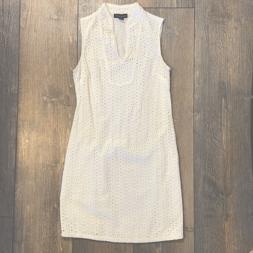 Size 0 Cynthia Rowley eyelet lace shift dress